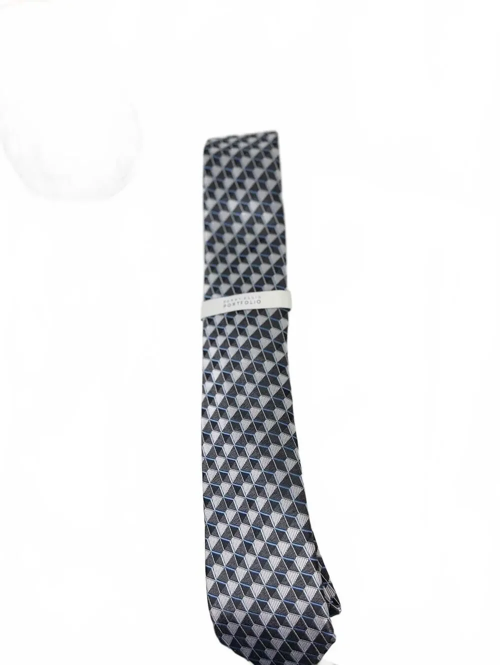 Two NWTs Ties Bar III Men's Geometric Patterned Tie - One Size